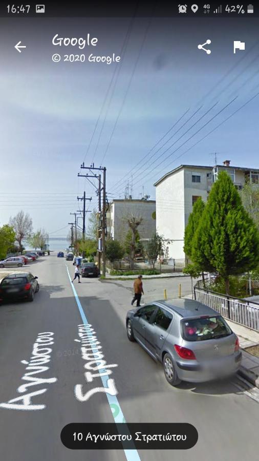 Studio In Thessaloniki Near Airport And Exit For Chalkidiki Lägenhet Exteriör bild